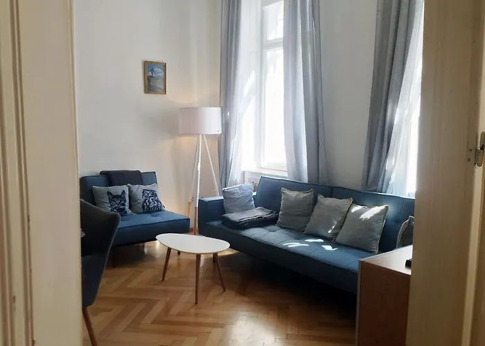 Daire Big Vintage Style Flat Near Schoenbrunn *